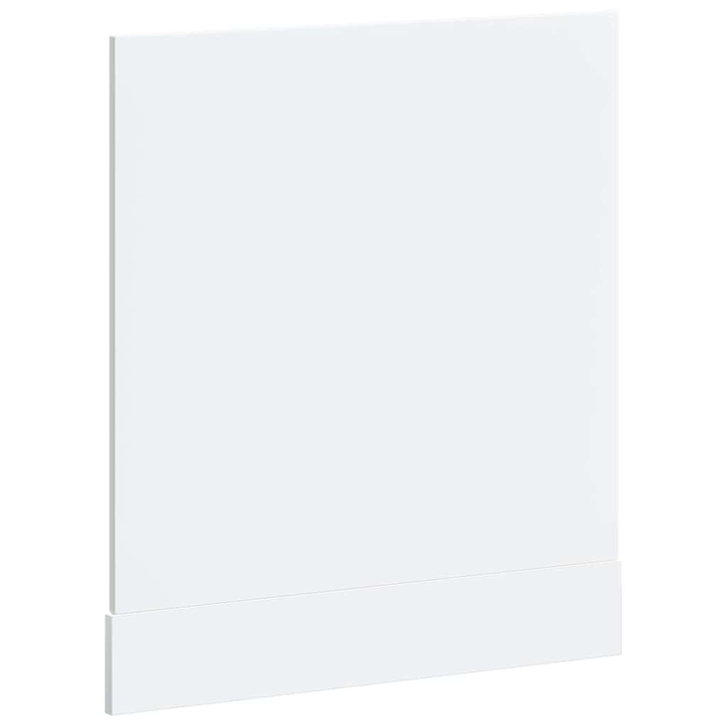Dishwasher Panel Lucca White Engineered Wood