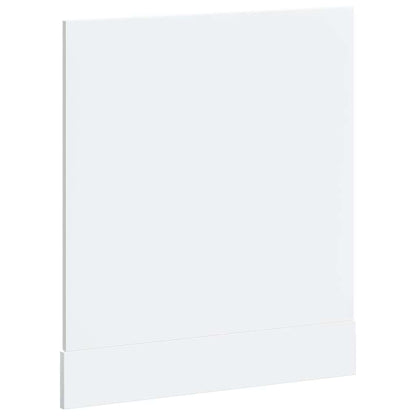 Dishwasher Panel Lucca White Engineered Wood