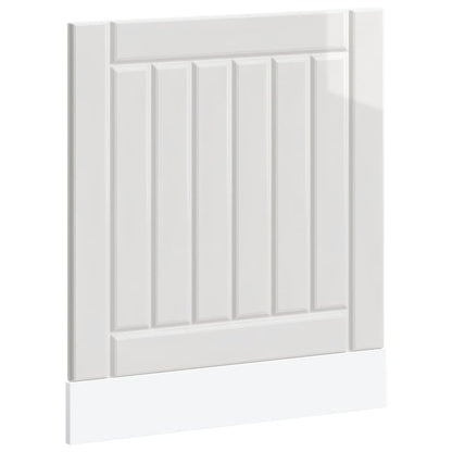 Dishwasher Panel Lucca High Gloss White Engineered Wood