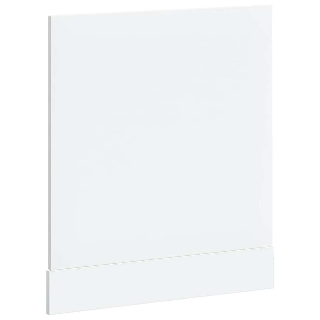 Dishwasher Panel Lucca High Gloss White Engineered Wood