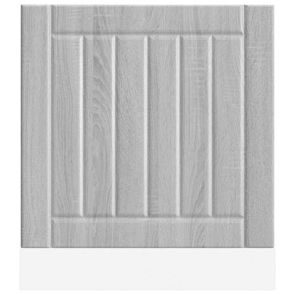 Dishwasher Panel Lucca Grey Sonoma Engineered Wood