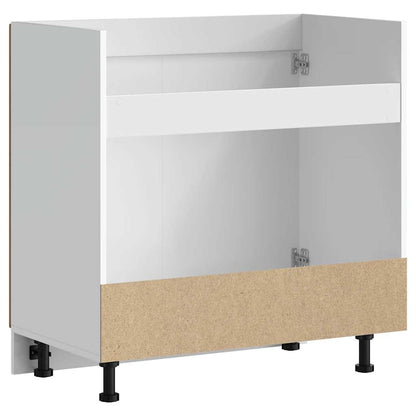 Sink Base Cabinet "Porto" Old Wood 80x46x81.5 cm Engineered Wood