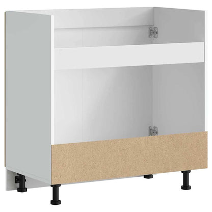 Sink Base Cabinet "Porto" Artisan Oak 80x46x81.5 cm Engineered Wood