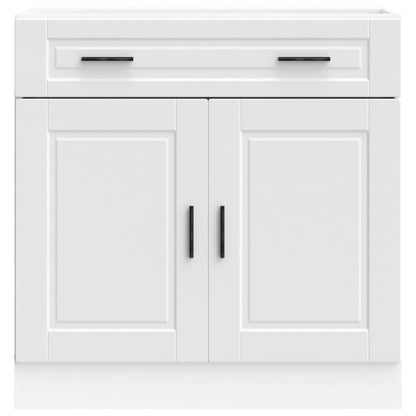 Kitchen Base Cabinet Porto White Engineered Wood
