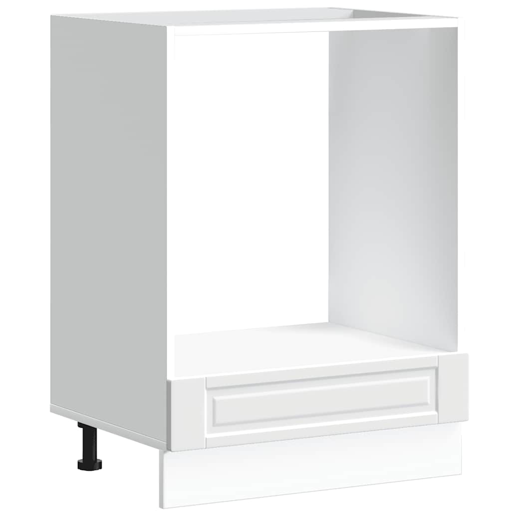 Oven Cabinet Porto White Engineered Wood
