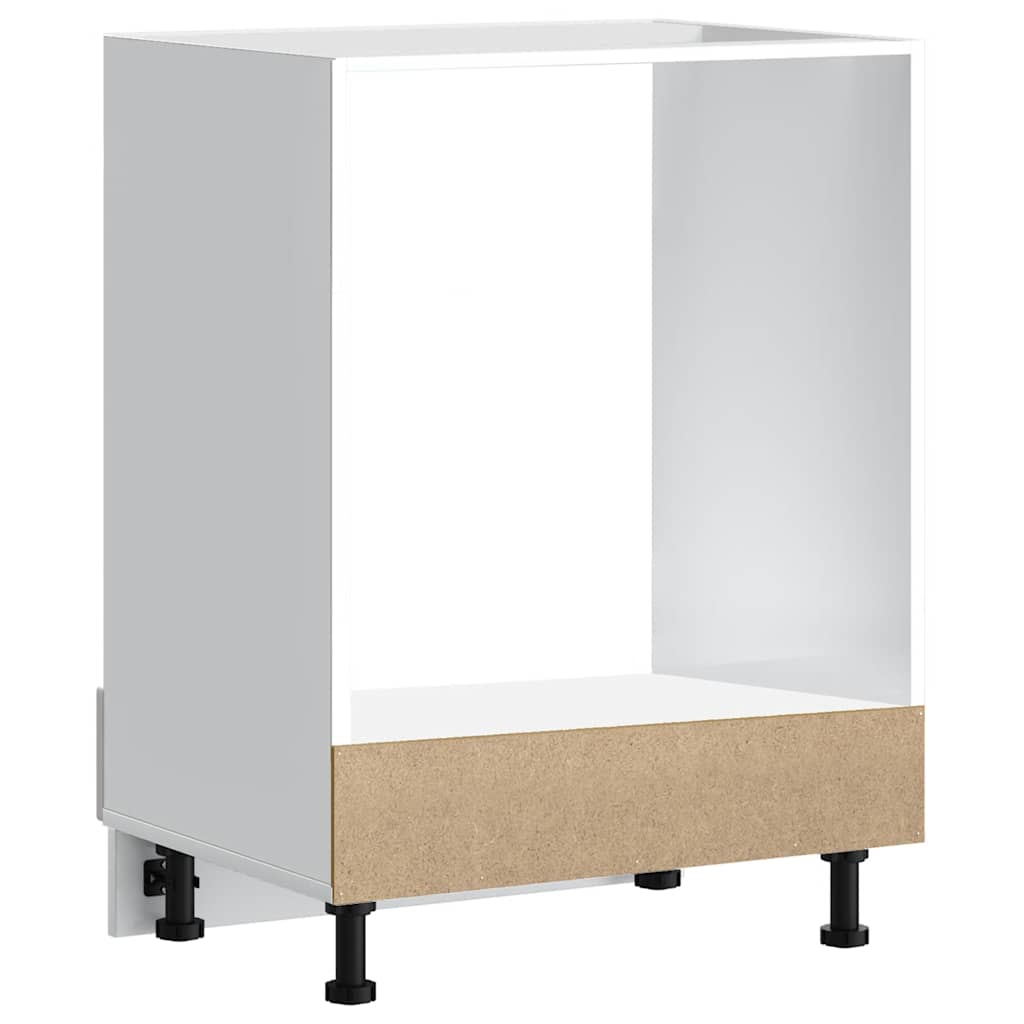 Oven Cabinet Porto White Engineered Wood