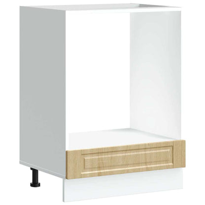 Oven Cabinet Porto Sonoma Oak Engineered Wood
