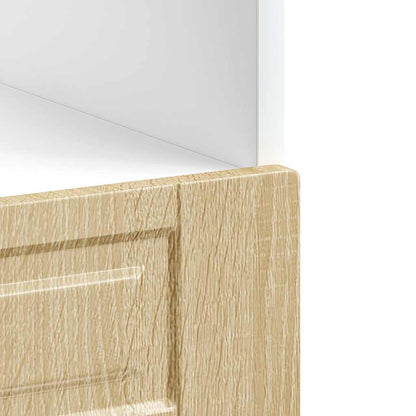 Oven Cabinet Porto Sonoma Oak Engineered Wood