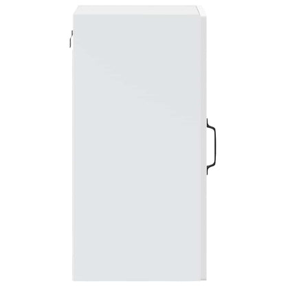 Kitchen Wall Cabinet with Glass Door Porto White