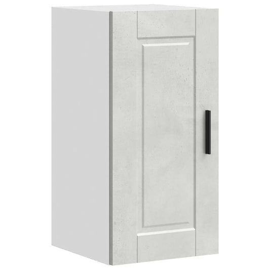 Kitchen Wall Cabinet Porto Concrete Grey Engineered Wood