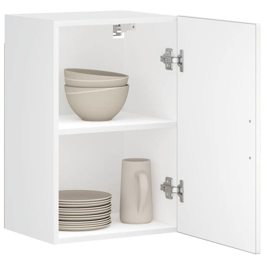 Kitchen Wall Cabinet Porto White Engineered Wood