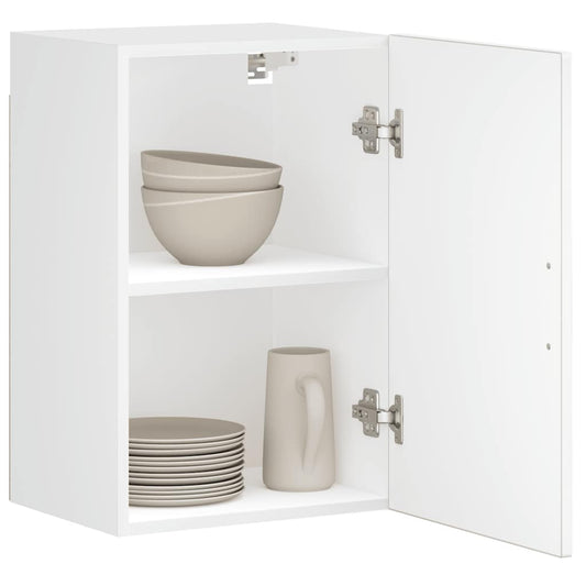 Kitchen Wall Cabinet Porto High Gloss White Engineered Wood