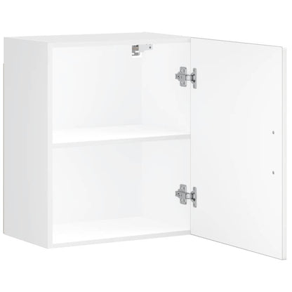Kitchen Wall Cabinets 2 pcs Porto White Engineered Wood