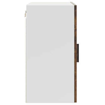 Kitchen Wall Cabinets 2 pcs Porto Smoked Oak Engineered Wood
