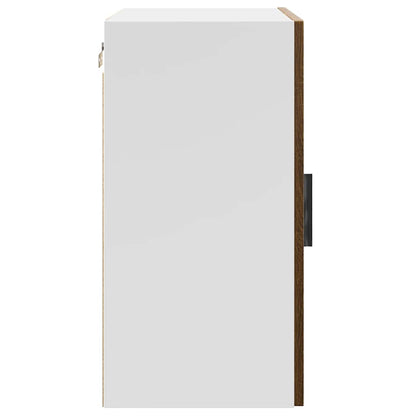 Kitchen Wall Cabinet Porto Brown Oak Engineered Wood