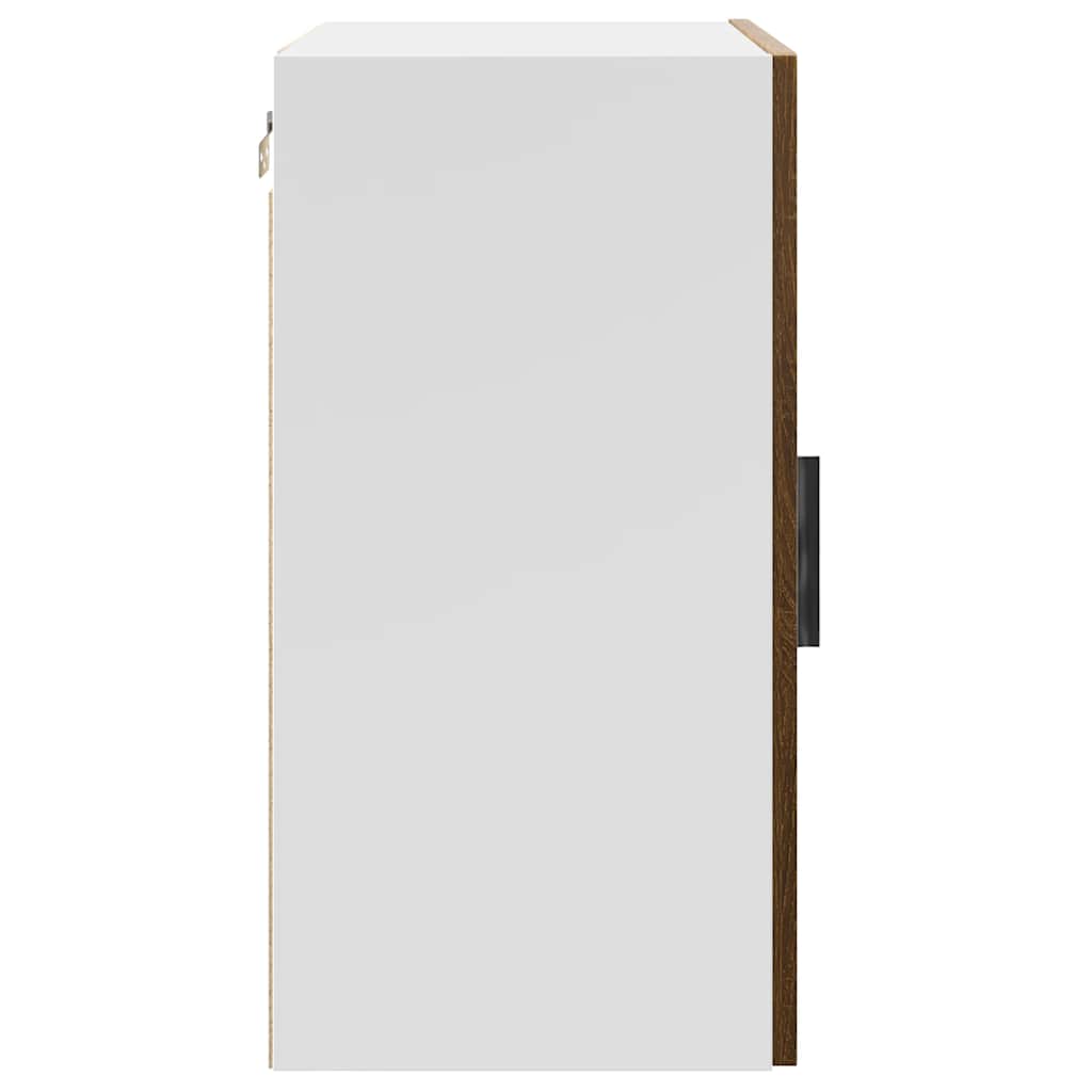 Kitchen Wall Cabinets 2 pcs Porto Brown Oak Engineered Wood