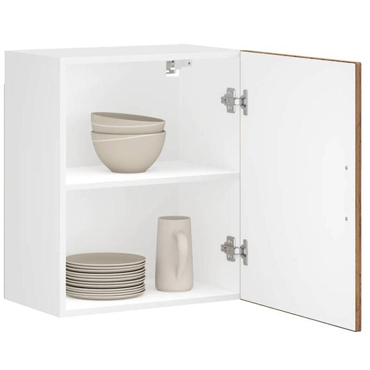Kitchen Wall Cabinets 2 pcs Porto Old Wood Engineered Wood