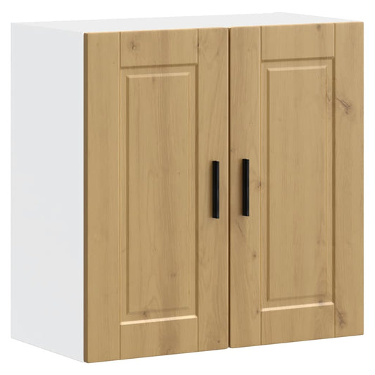 Kitchen Wall Cabinet Porto Artisan Oak Engineered Wood