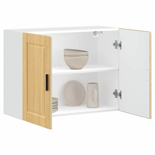 Kitchen Wall Cabinet Porto Sonoma Oak Engineered Wood
