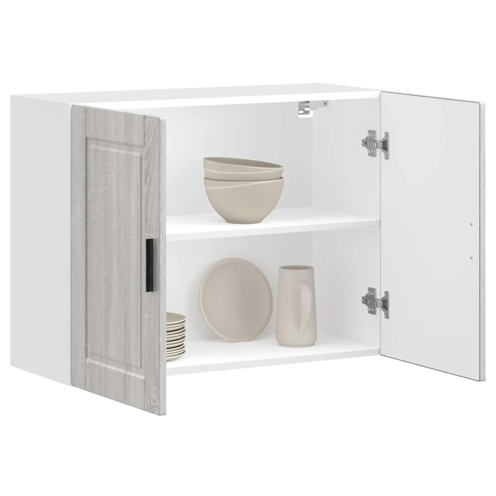Kitchen Wall Cabinet Porto Grey Sonoma Engineered Wood