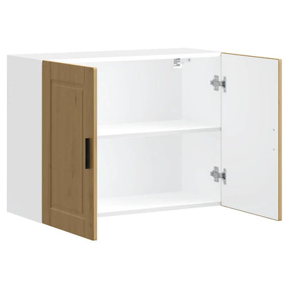 Kitchen Wall Cabinet Porto Artisan Oak Engineered Wood