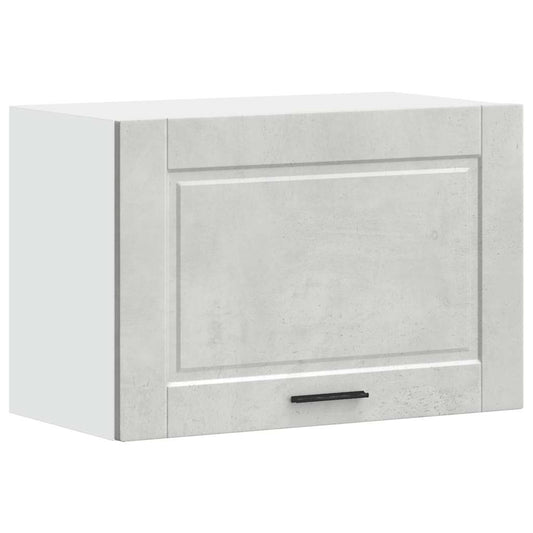Kitchen Wall Cabinet Porto Concrete Grey Engineered Wood
