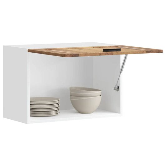 Kitchen Wall Cabinet Porto Old Wood Engineered Wood