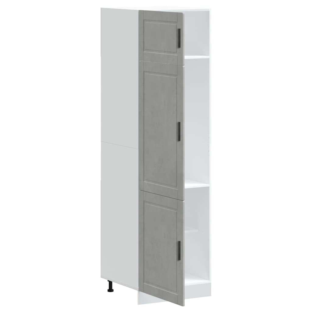 Kitchen Cupboard "Porto" Concrete Grey Engineered Wood
