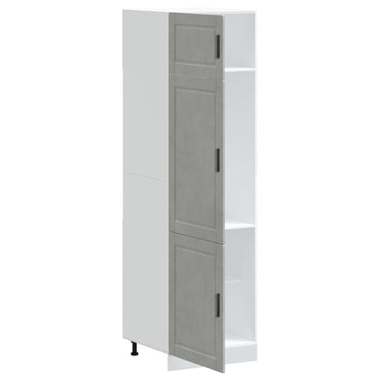Kitchen Cupboard "Porto" Concrete Grey Engineered Wood