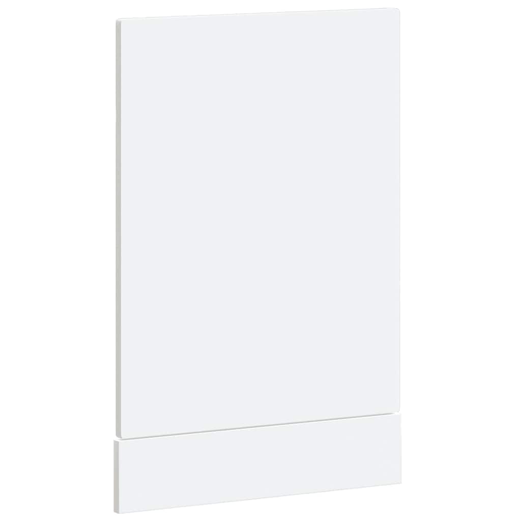 Dishwasher Panel Porto High Gloss White 45x1,5x57 cm Engineered Wood