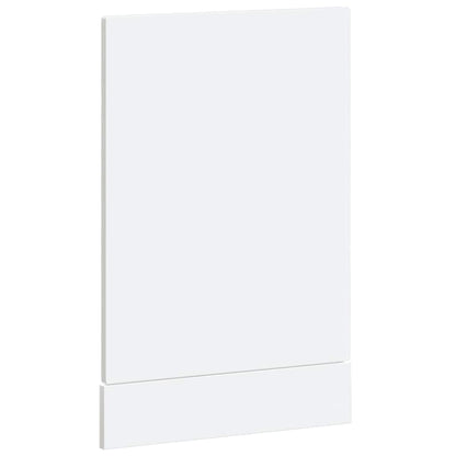 Dishwasher Panel Porto High Gloss White 45x1,5x57 cm Engineered Wood