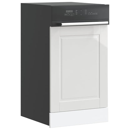 Dishwasher Panel Porto High Gloss White 45x1,5x57 cm Engineered Wood