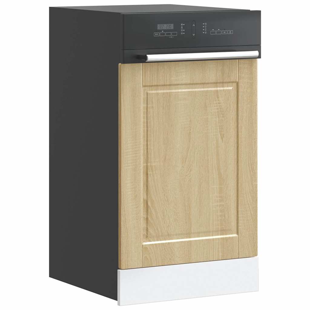 Dishwasher Panel Porto Sonoma Oak 45x1,5x57 cm Engineered Wood