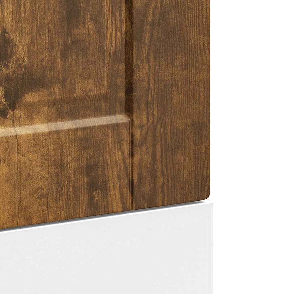 Dishwasher Panel Porto Smoked Oak 45x1,5x57 cm Engineered Wood