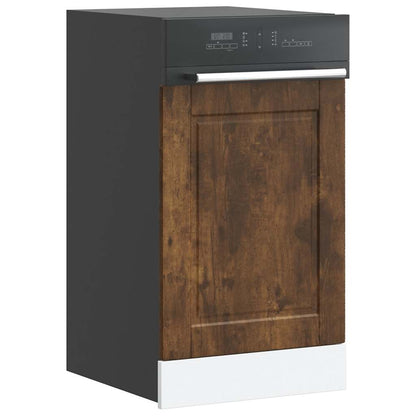 Dishwasher Panel Porto Smoked Oak 45x1,5x57 cm Engineered Wood