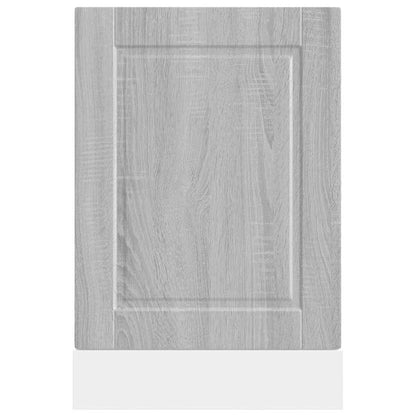 Dishwasher Panel Porto Grey Sonoma 45x1,5x57 cm Engineered Wood