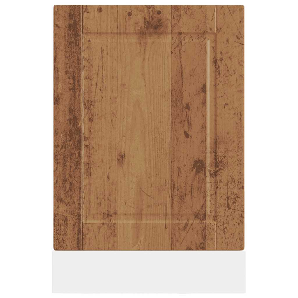 Dishwasher Panel Porto Old Wood 45x1,5x57 cm Engineered Wood