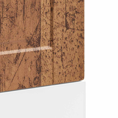 Dishwasher Panel Porto Old Wood 45x1,5x57 cm Engineered Wood