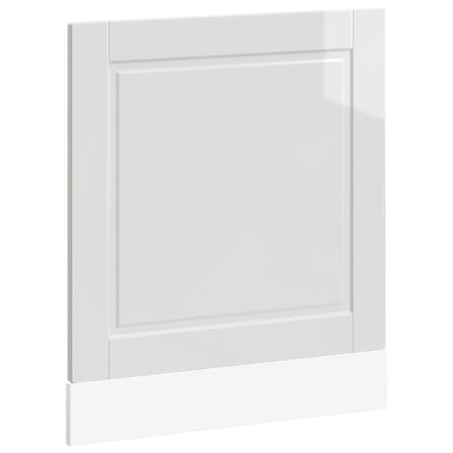 Dishwasher Panel Porto High Gloss White 60x1.5x57 cm Engineered Wood