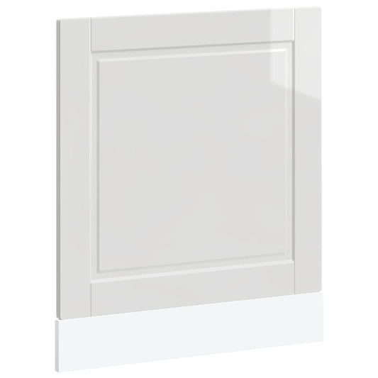Dishwasher Panel Porto High Gloss White 60x1.5x57 cm Engineered Wood