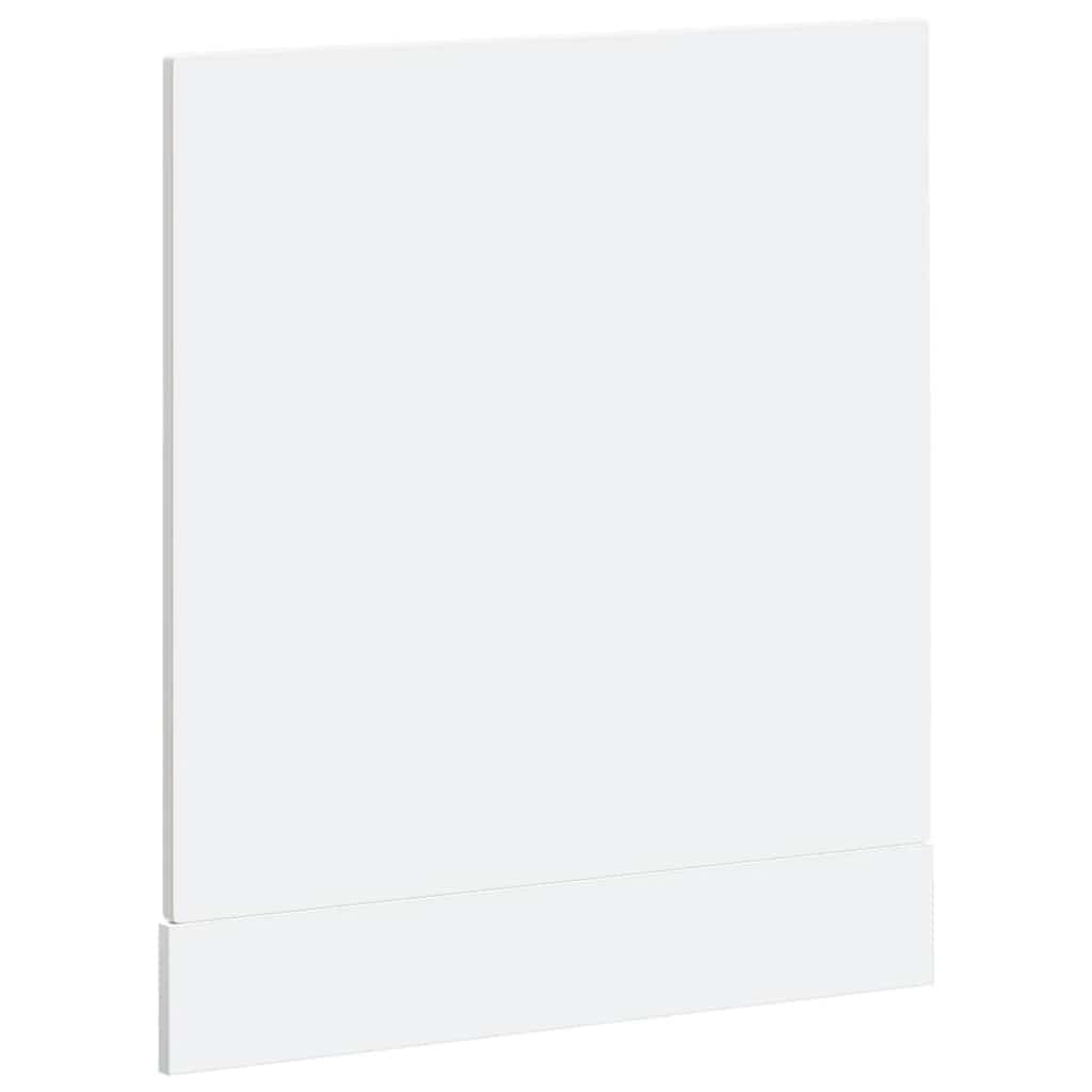 Dishwasher Panel Porto High Gloss White 60x1.5x57 cm Engineered Wood