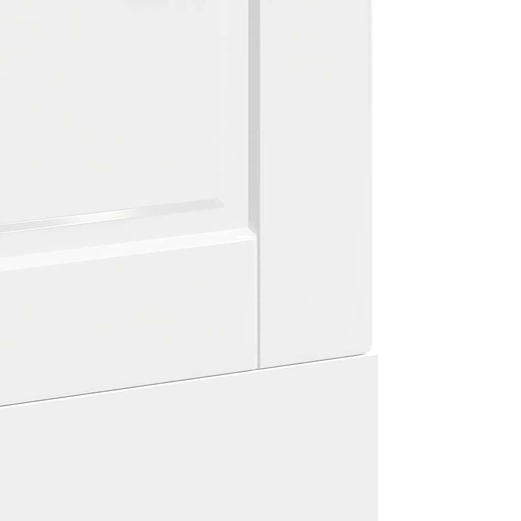 Dishwasher Panel Porto High Gloss White 60x1.5x57 cm Engineered Wood