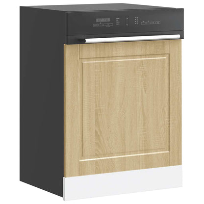 Dishwasher Panel Porto Sonoma Oak 60x1.5x57 cm Engineered Wood