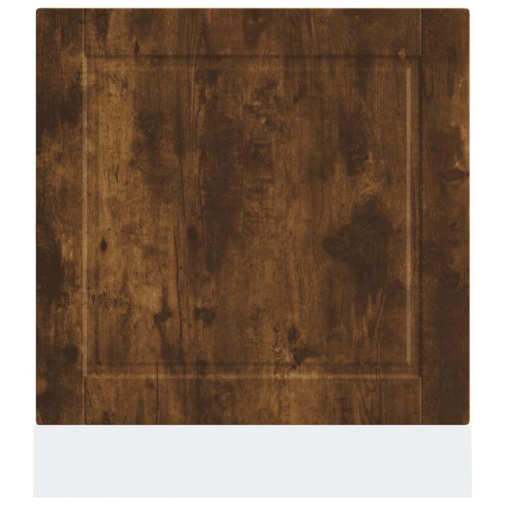 Dishwasher Panel Porto Smoked Oak 60x1.5x57 cm Engineered Wood