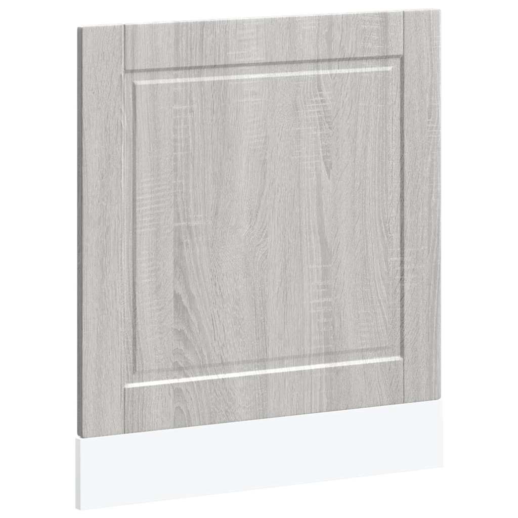 Dishwasher Panel Porto Grey Sonoma 60x1.5x57 cm Engineered Wood