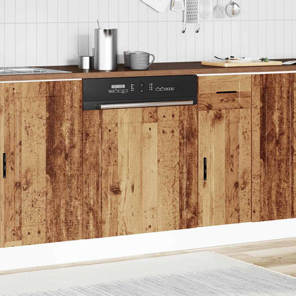 Dishwasher Panel Porto Old Wood 60x1.5x57 cm Engineered Wood