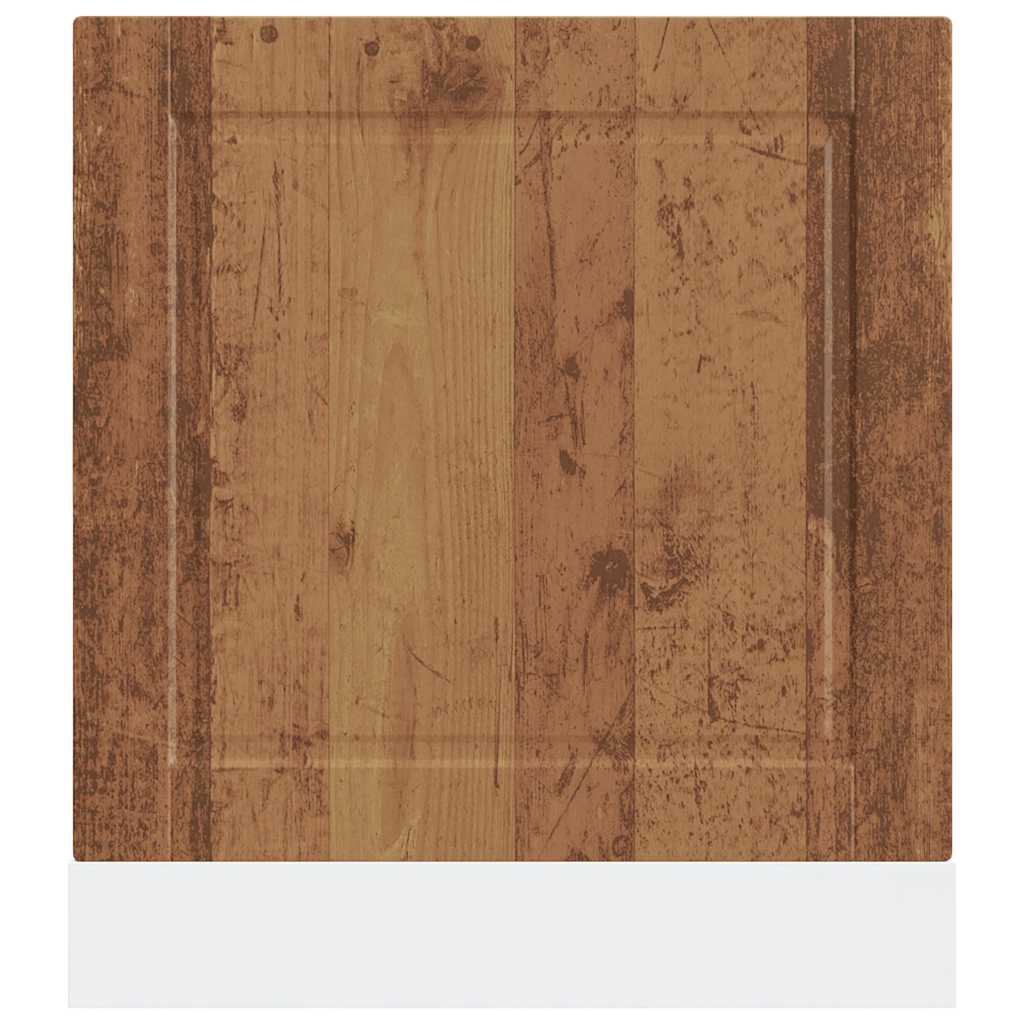 Dishwasher Panel Porto Old Wood 60x1.5x57 cm Engineered Wood