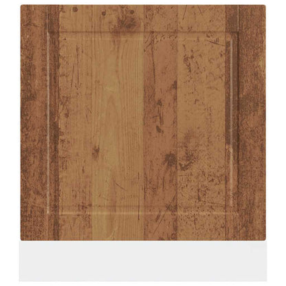 Dishwasher Panel Porto Old Wood 60x1.5x57 cm Engineered Wood