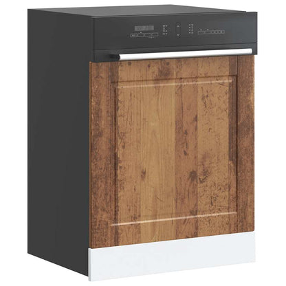 Dishwasher Panel Porto Old Wood 60x1.5x57 cm Engineered Wood