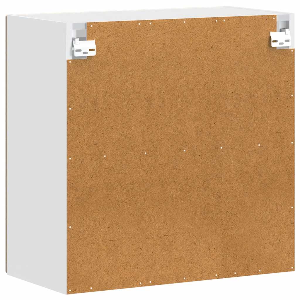 Kitchen Wall Cabinet with Glass Door Porto Sonoma Oak